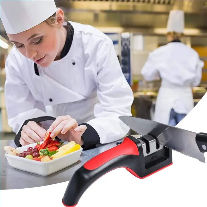 🔥 4-in-1 Professional Knife🔪 & Scissor✂️ Sharpener – Adjustable, Easy & Razor-Sharp Results in Seconds!⚡