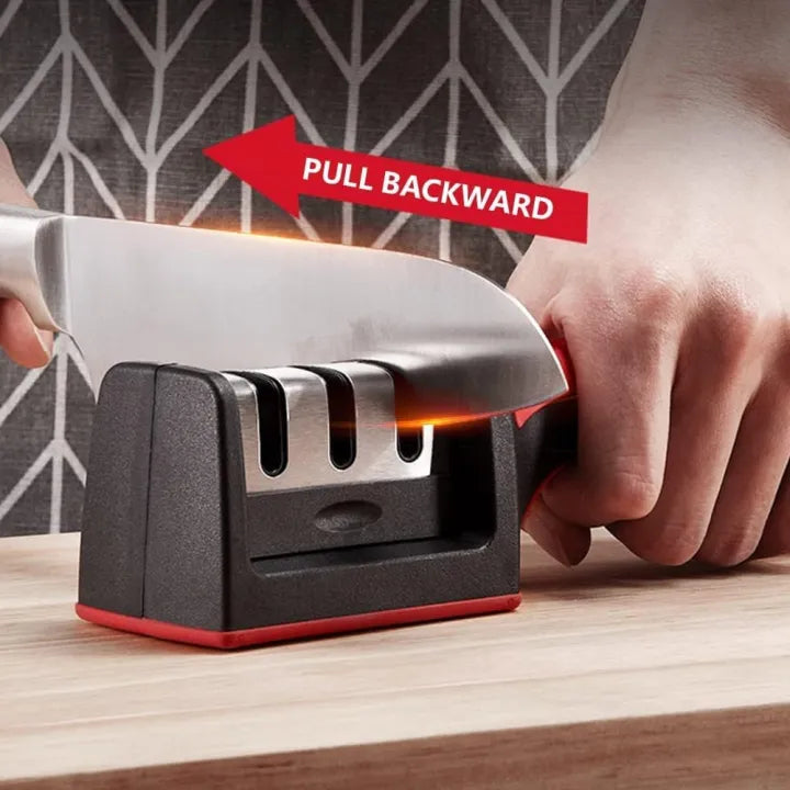 🔥 4-in-1 Professional Knife🔪 & Scissor✂️ Sharpener – Adjustable, Easy & Razor-Sharp Results in Seconds!⚡