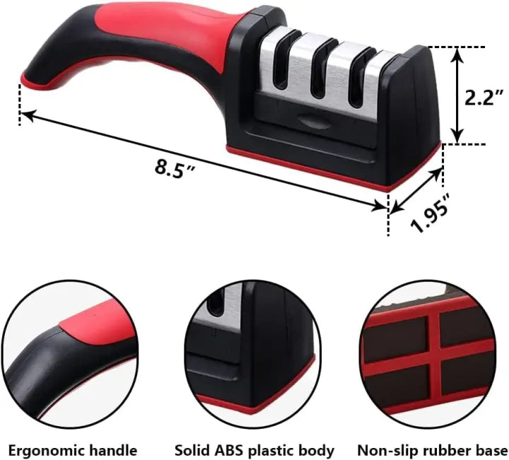🔥 4-in-1 Professional Knife🔪 & Scissor✂️ Sharpener – Adjustable, Easy & Razor-Sharp Results in Seconds!⚡